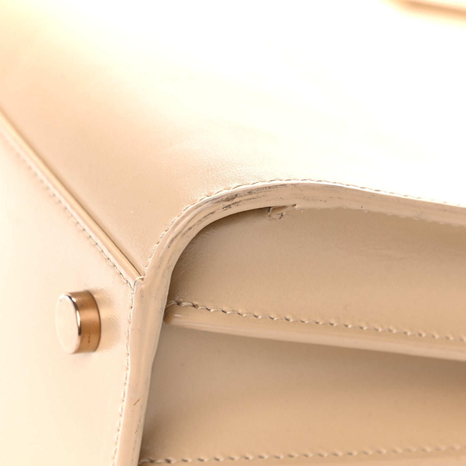Saint Laurent Calfskin Baby Sac de Jour Dark Beige 15 of 24