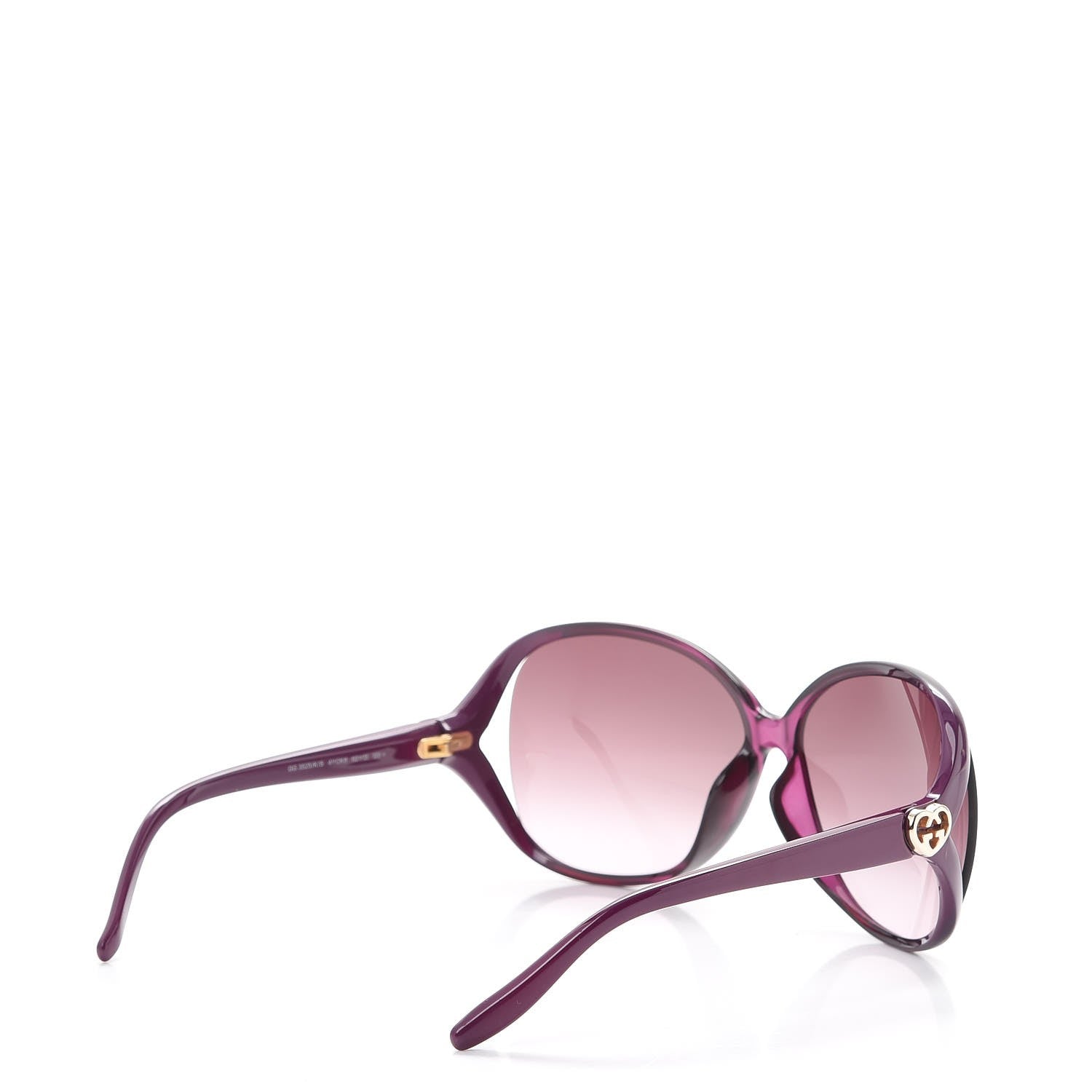 Gucci GG Butterfly Sunglasses 3525/K/S Purple 4 of 8