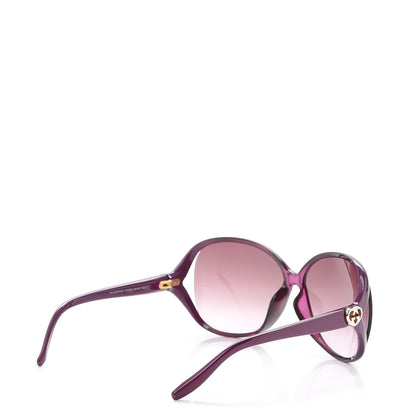 Gucci GG Butterfly Sunglasses 3525/K/S Purple 4 of 8