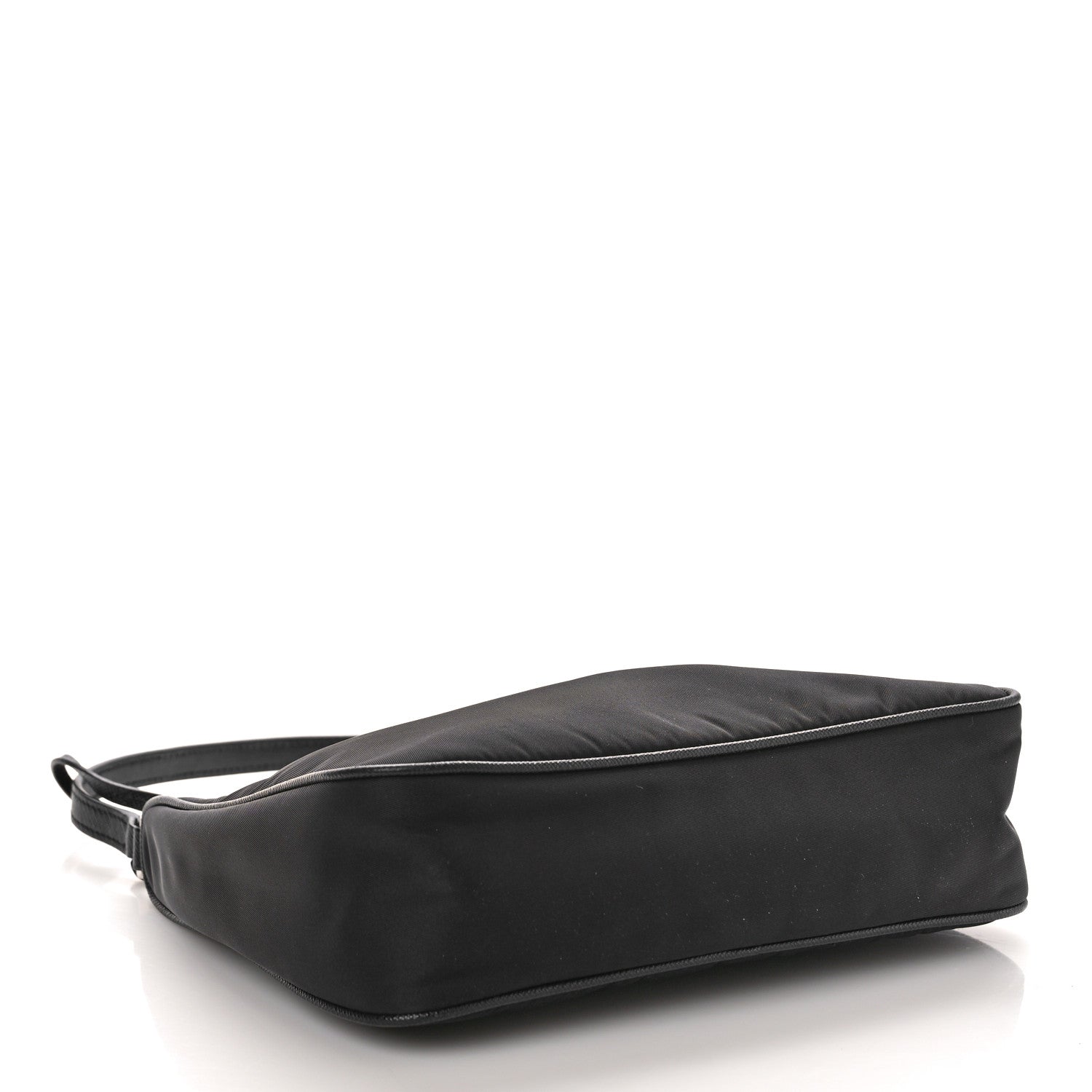 Prada Tessuto Nylon Saffiano Mini Re-Edition 2005 Bag Black 4 of 10