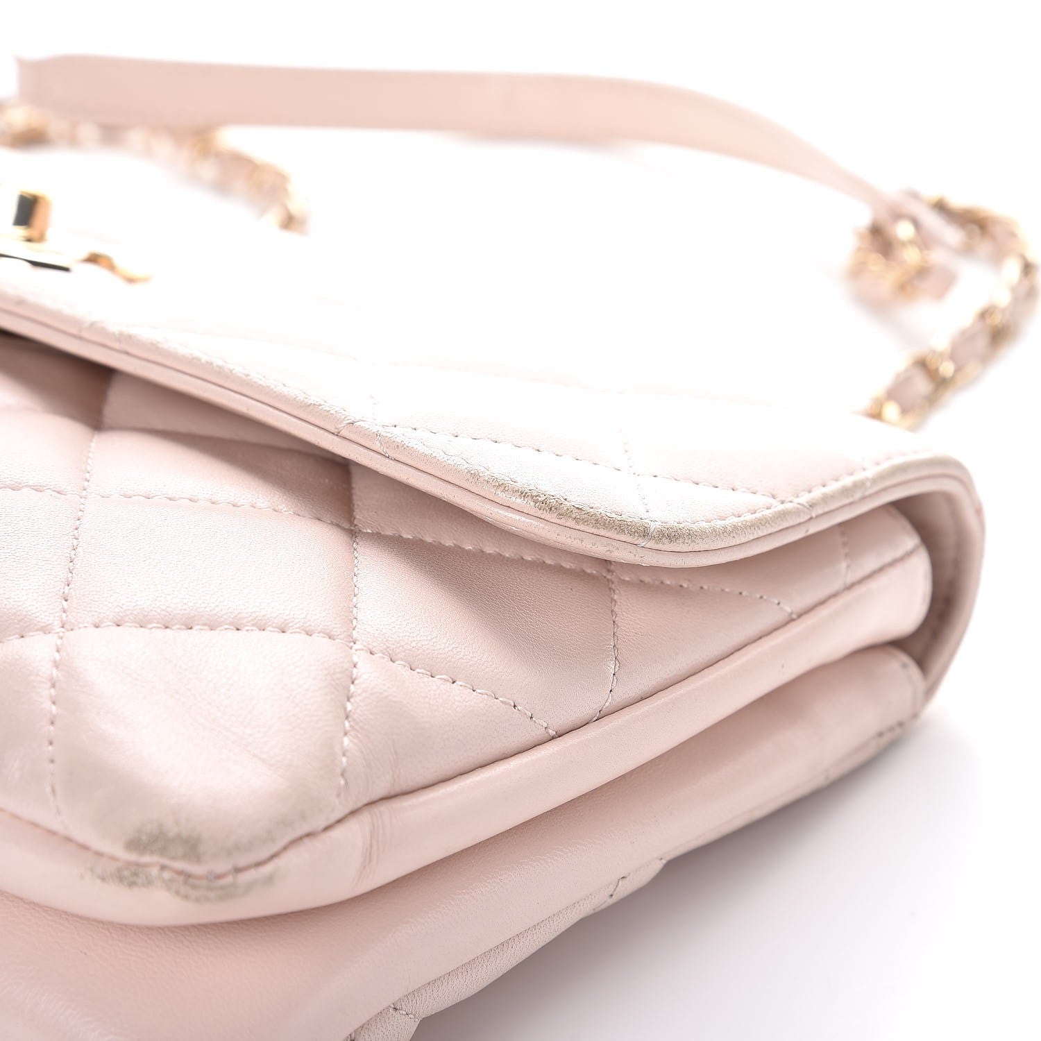 Chanel Lambskin Quilted Medium Trendy CC Flap Pink 22 of 23