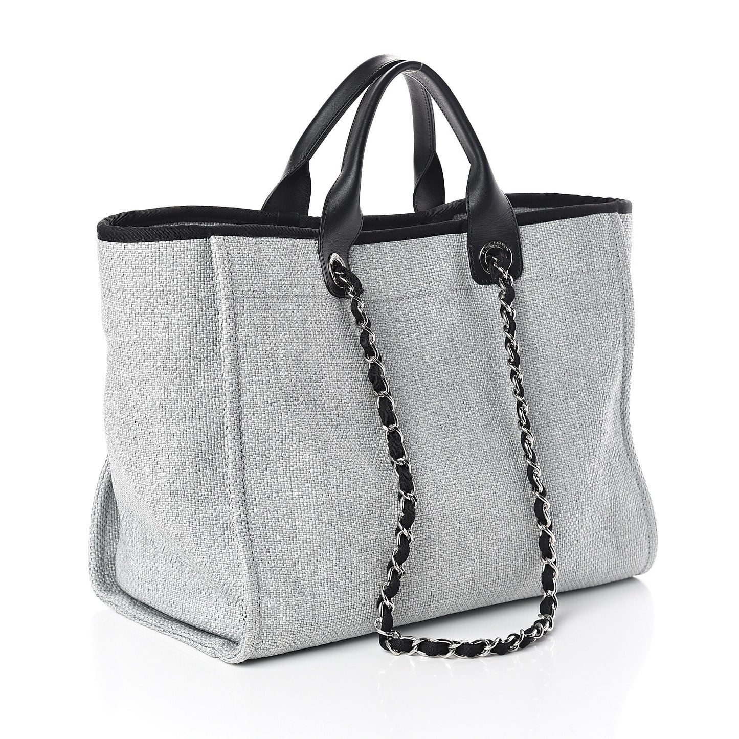 Canvas Medium Deauville Tote Grey
