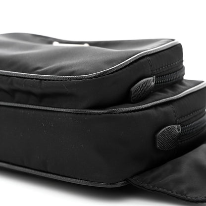 Prada Re-Nylon Saffiano Belt Bag L Black 12 of 13