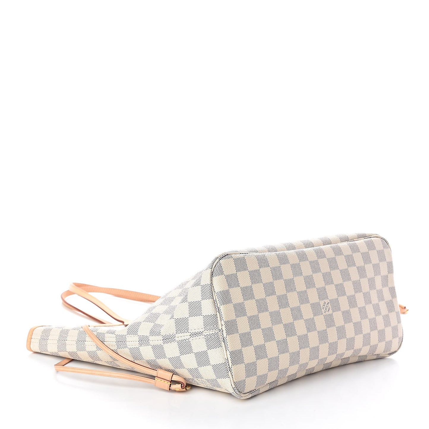 Damier Azur Neo Neverfull MM Rose Ballerine