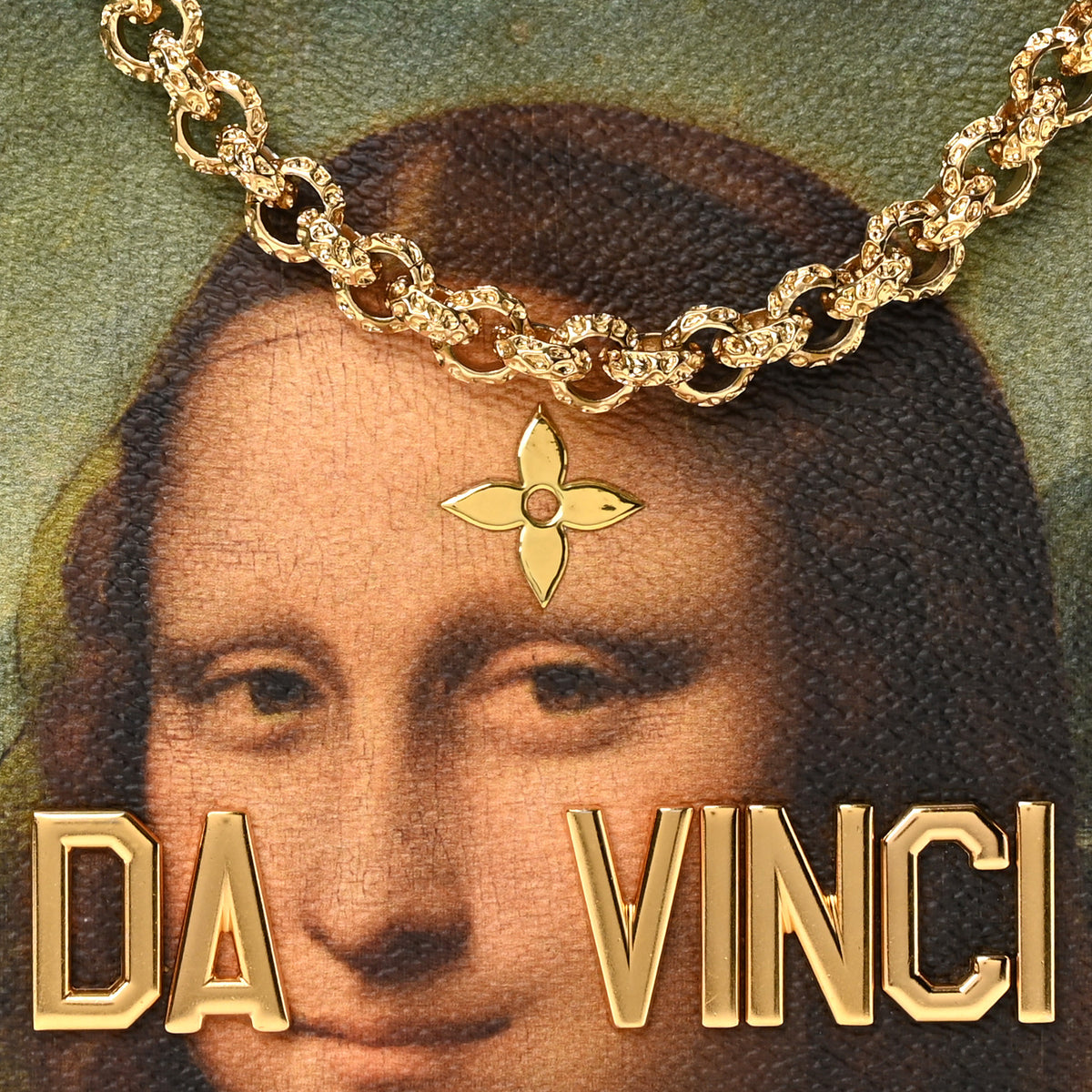 Masters Da Vinci Pochette Clutch Vert D'eau