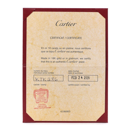 Cartier 18K Yellow Gold Small Juste Un Clou Ring 54 6.75 6 of 7