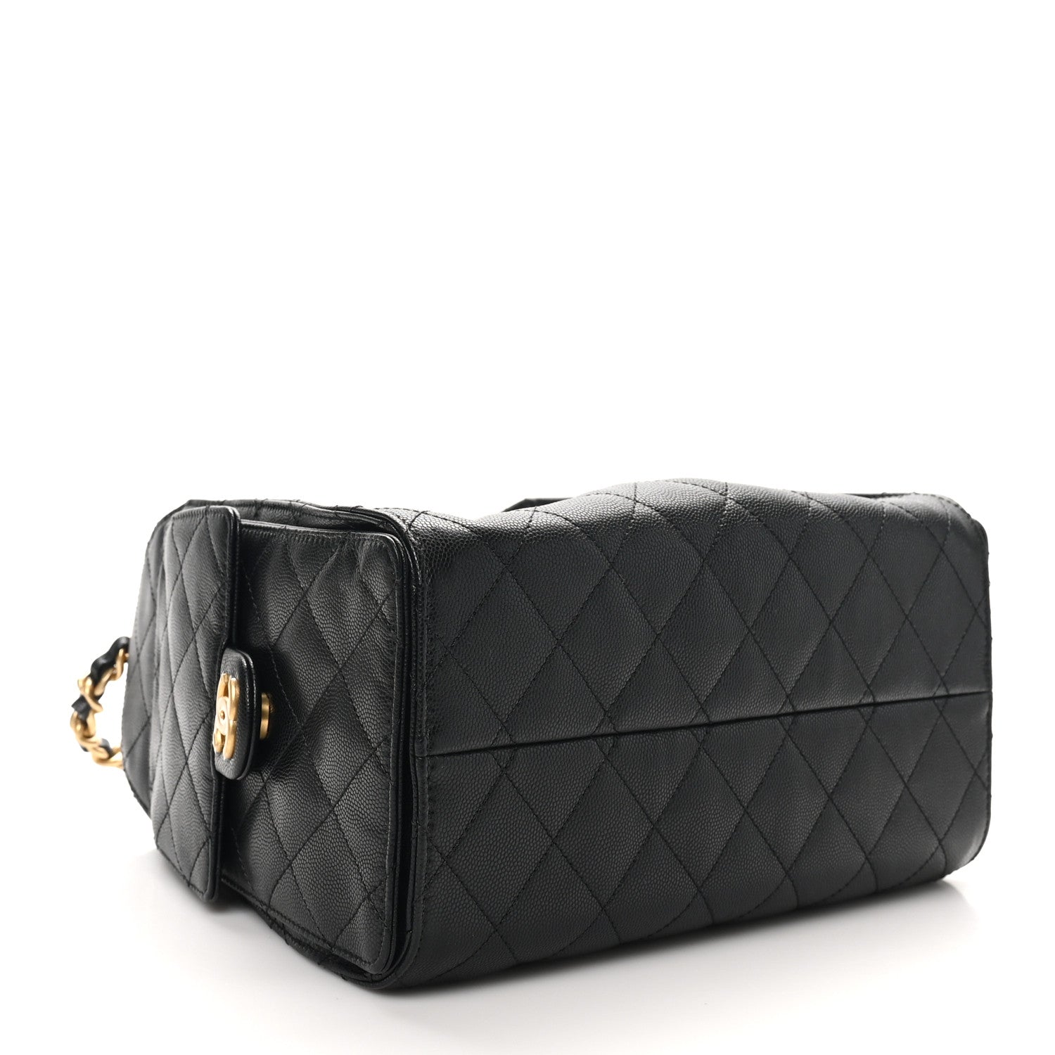 Chanel Caviar Quilted Small Chanel 25 Handbag Black 4 of 11