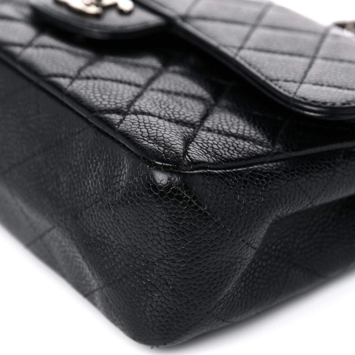 Chanel Caviar Quilted Small Double Flap Black 8 of 14