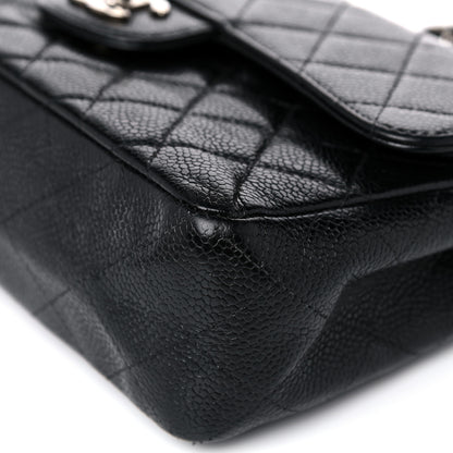 Chanel Caviar Quilted Small Double Flap Black 8 of 14