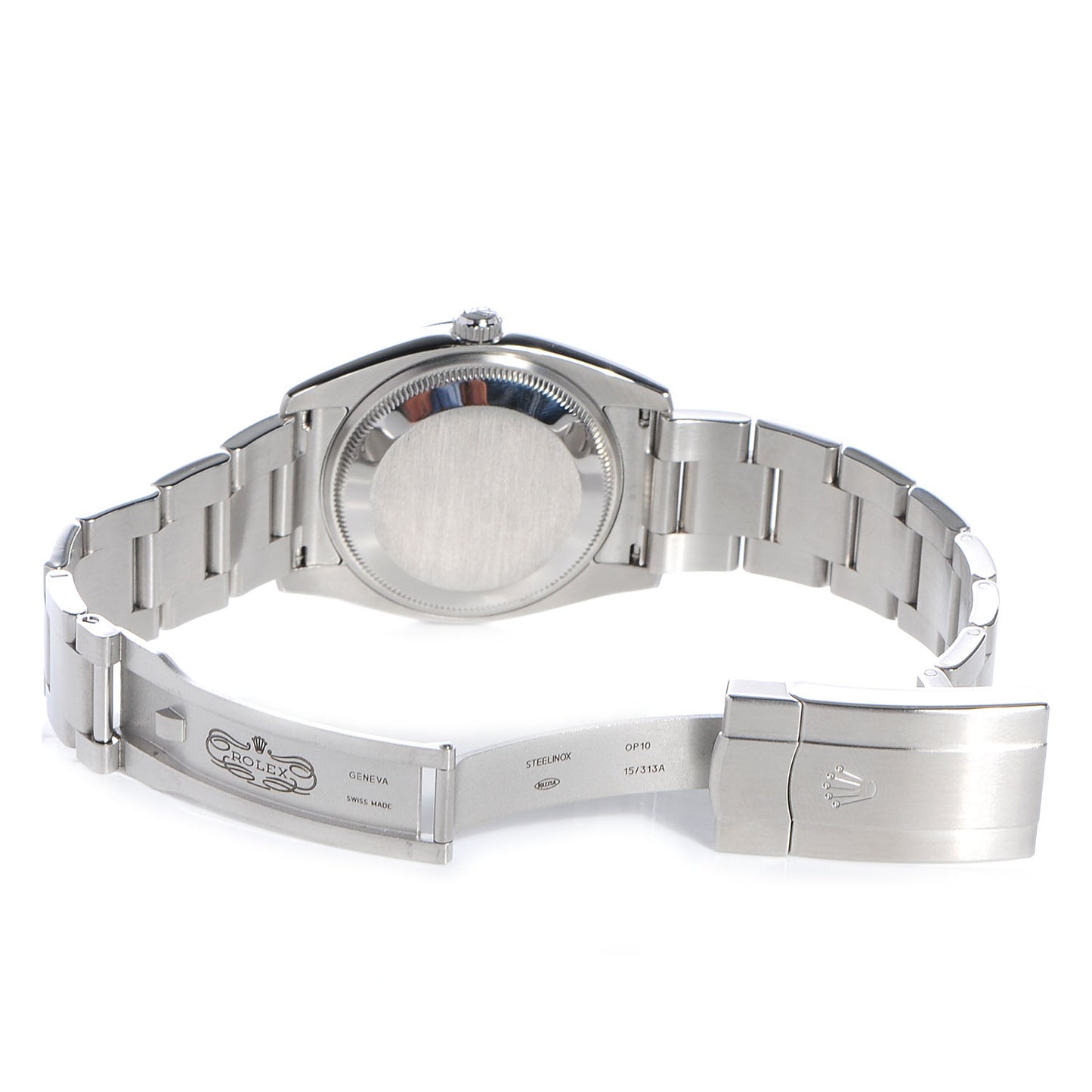 Stainless Steel 34mm Oyster Perpetual Air-King Watch Silver 114200