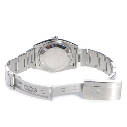 Rolex Stainless Steel 34mm Oyster Perpetual Air-King Watch Silver 114200 3 of 8