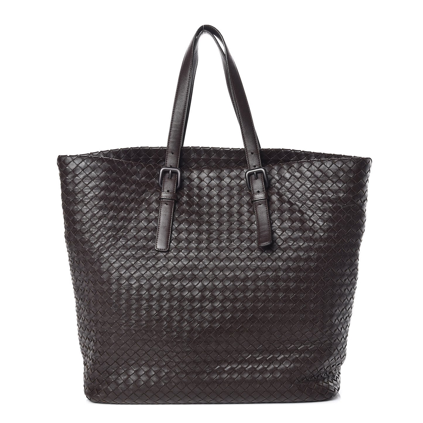 Nappa Intrecciato Large Tote Ebano