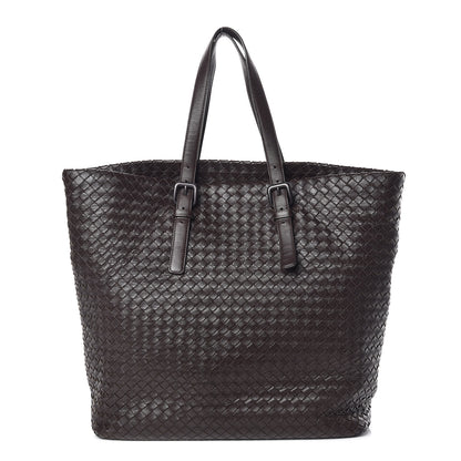 Bottega Veneta Nappa Intrecciato Large Tote Ebano 1 of 8