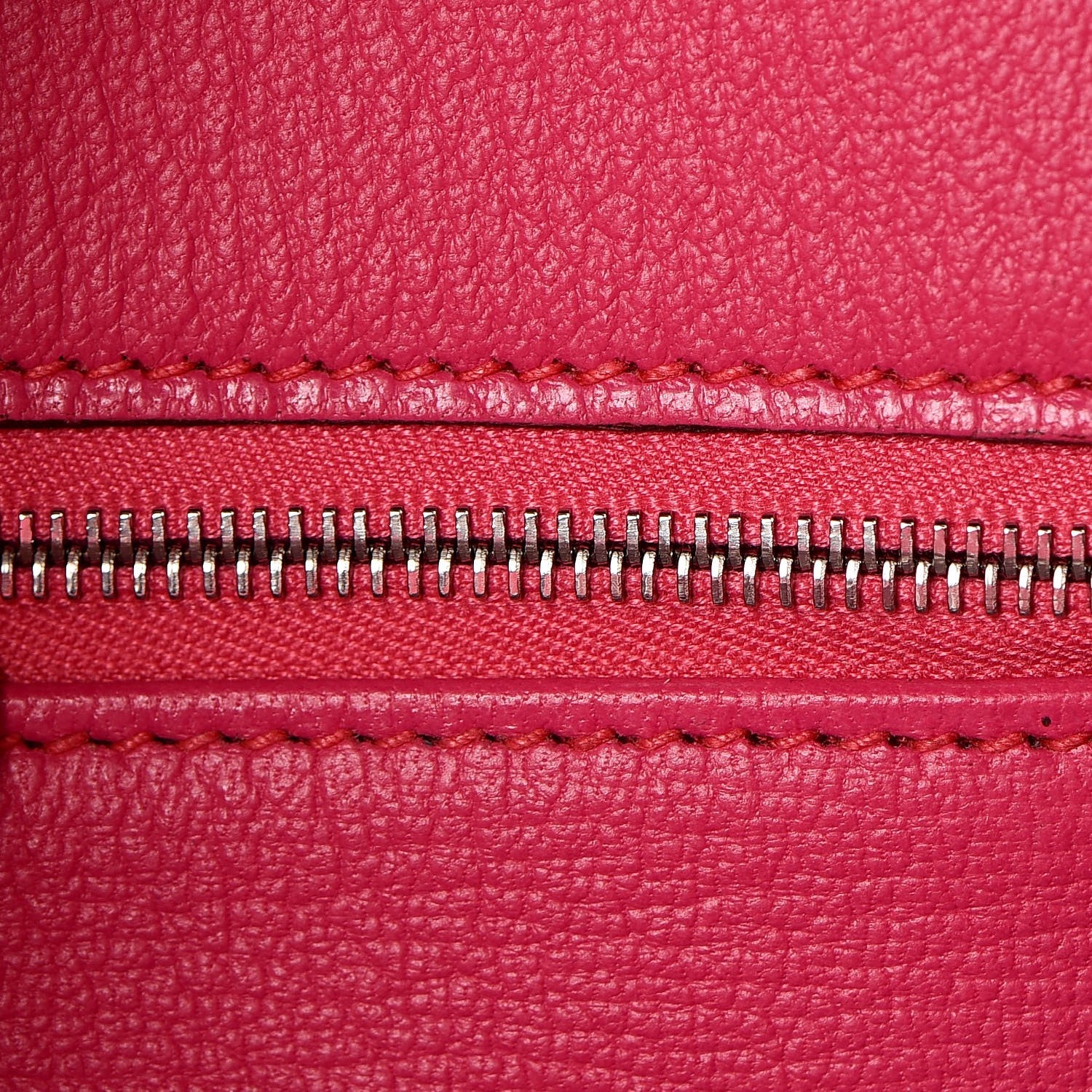 Hermes Chevre Mangalore Bi-Color Horseshoe Birkin 35 Ultraviolet Rose Tyrien 22 of 35