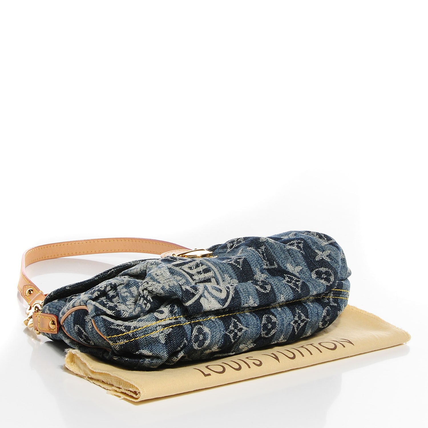 Louis Vuitton Denim Raye Mini Pleaty 4 of 8
