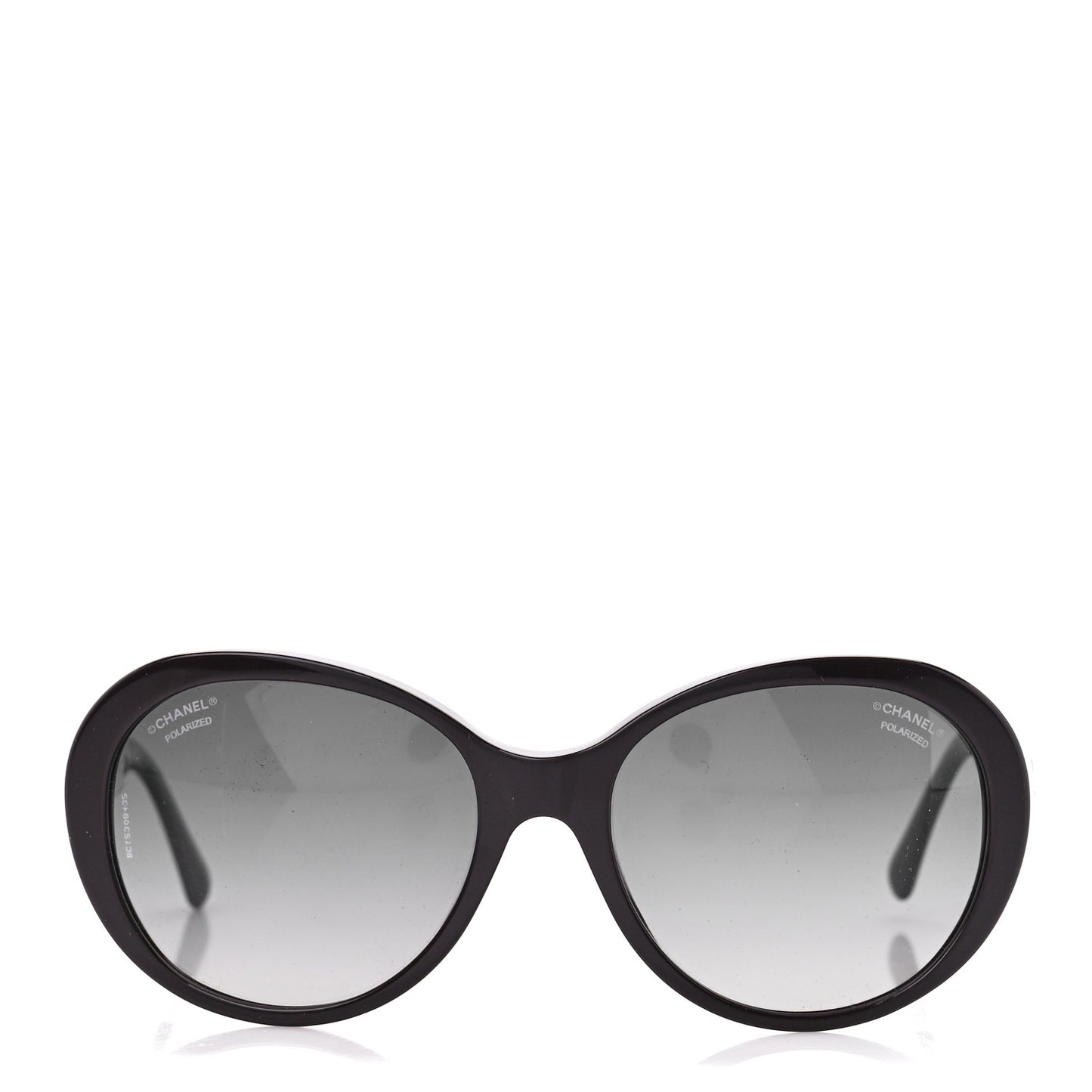 Round Acetate Bijoux Exclusive Sunglasses 5290B Black