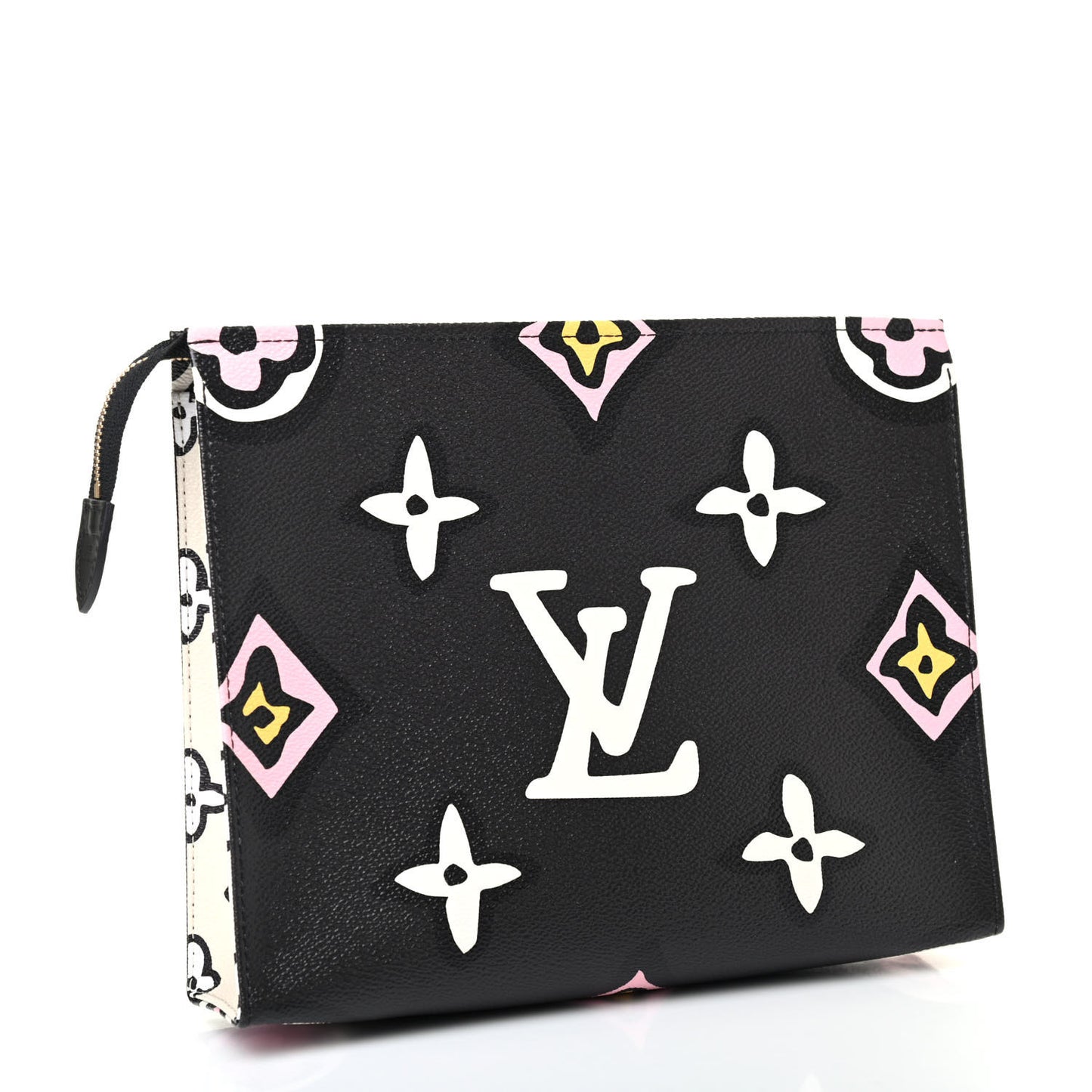 Monogram Giant Wild At Heart Toiletry Pouch 26 Black