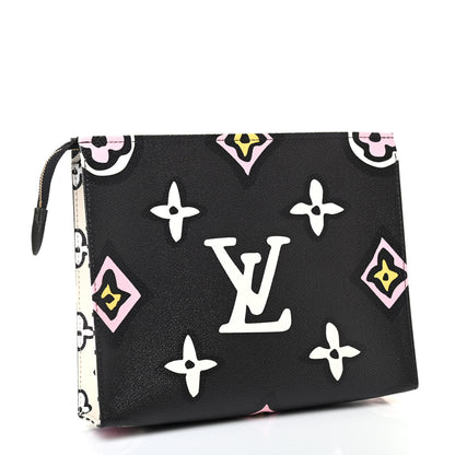 Louis Vuitton Monogram Giant Wild At Heart Toiletry Pouch 26 Black 2 of 4