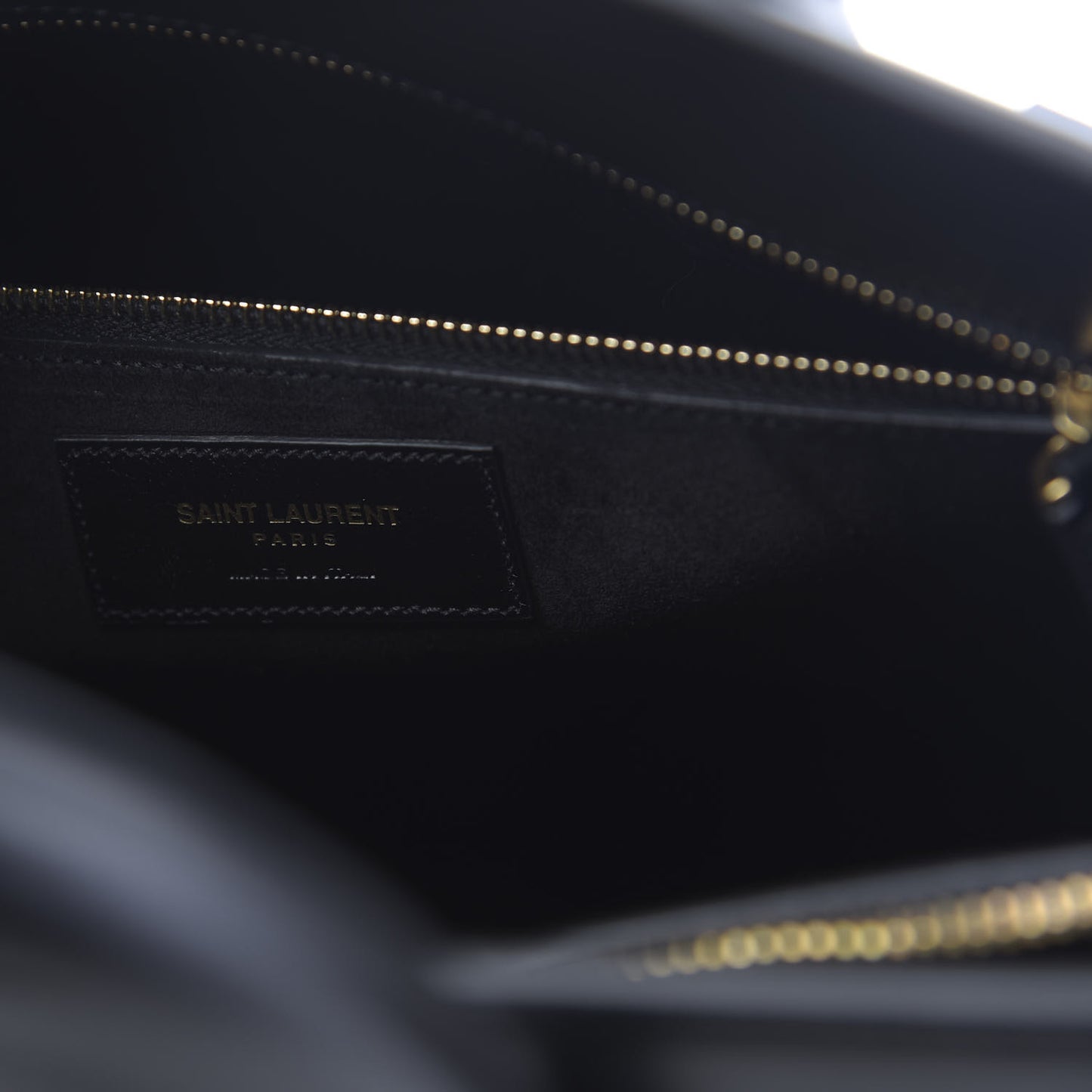 Smooth Calfskin Small Sac De Jour Black