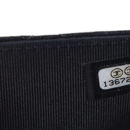 Chanel Lambskin Quilted Wallet On Chain WOC Black 7 of 8