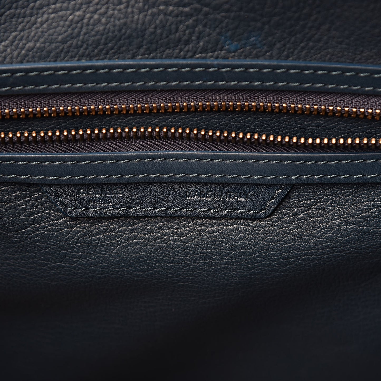 Smooth Calfskin Mini Luggage Deepsea