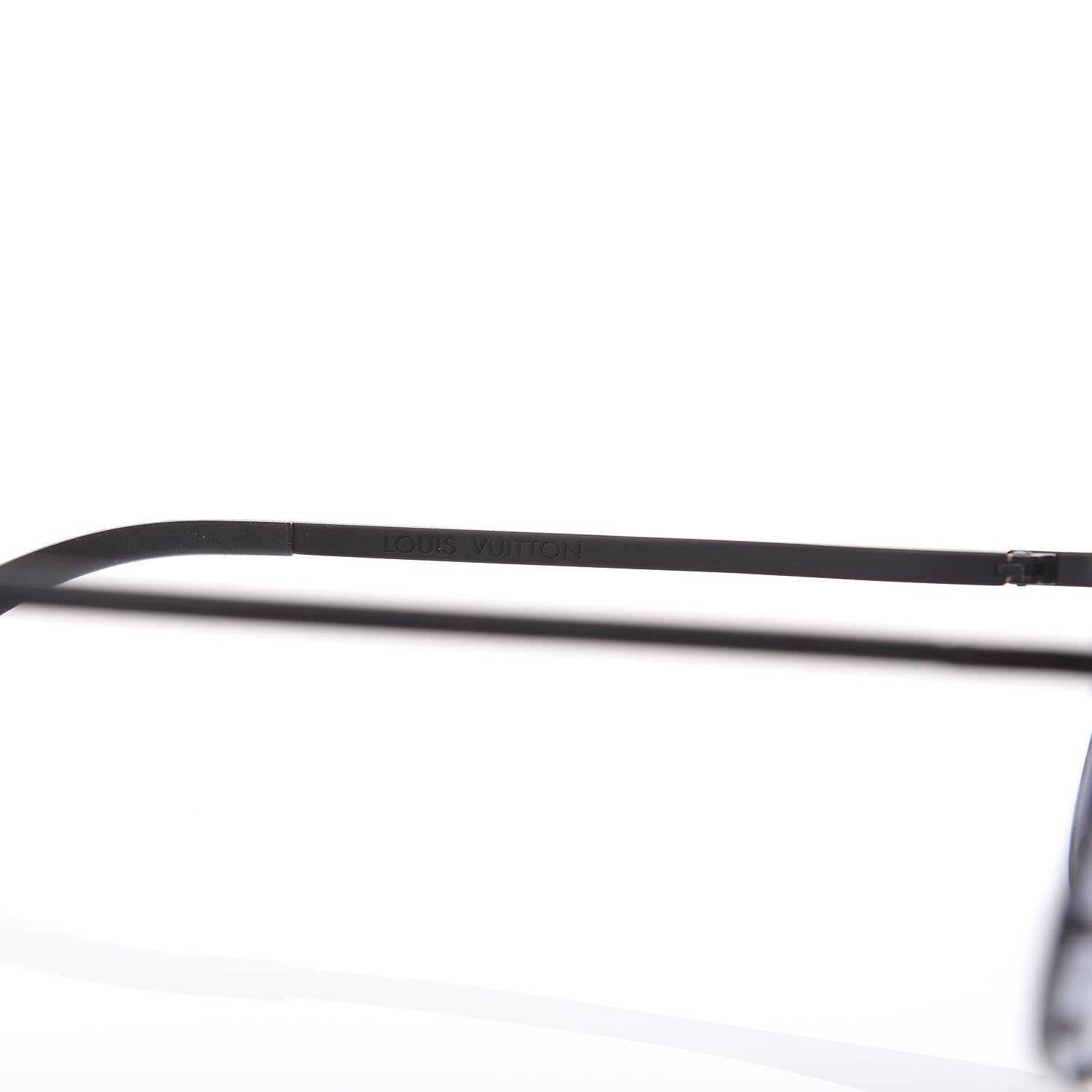 Louis Vuitton Monogram The Party Aviator Sunglasses Z0971U Black 8 of 8