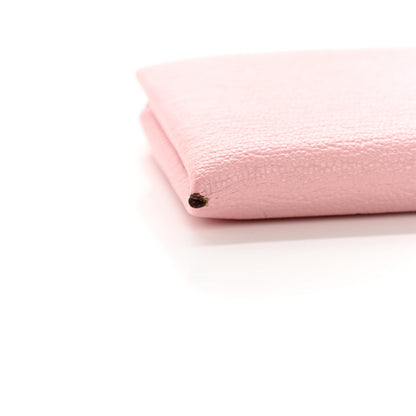Hermes Chevre Mysore Calvi Card Case Rose Sakura 13 of 14