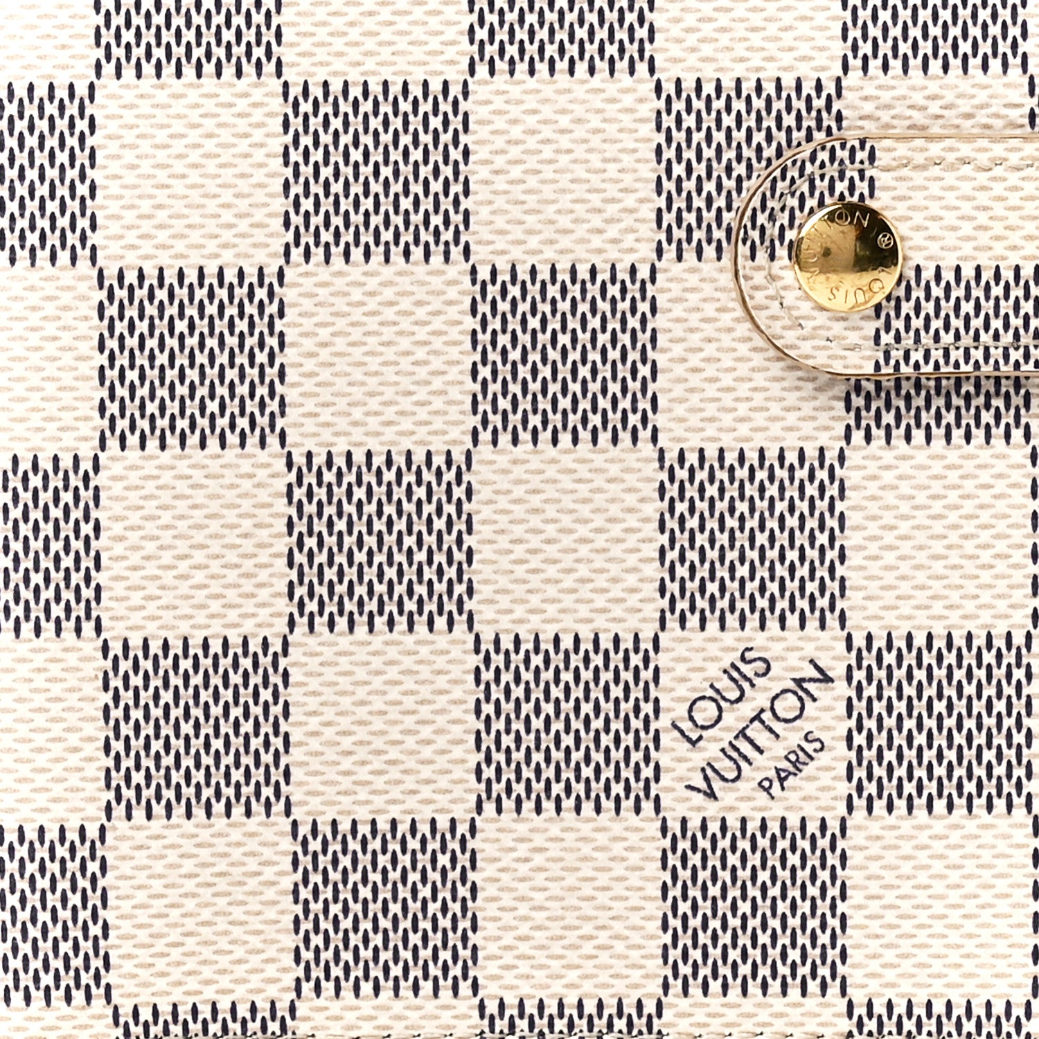 Louis Vuitton Damier Azur Small Ring Agenda Cover 7 of 10