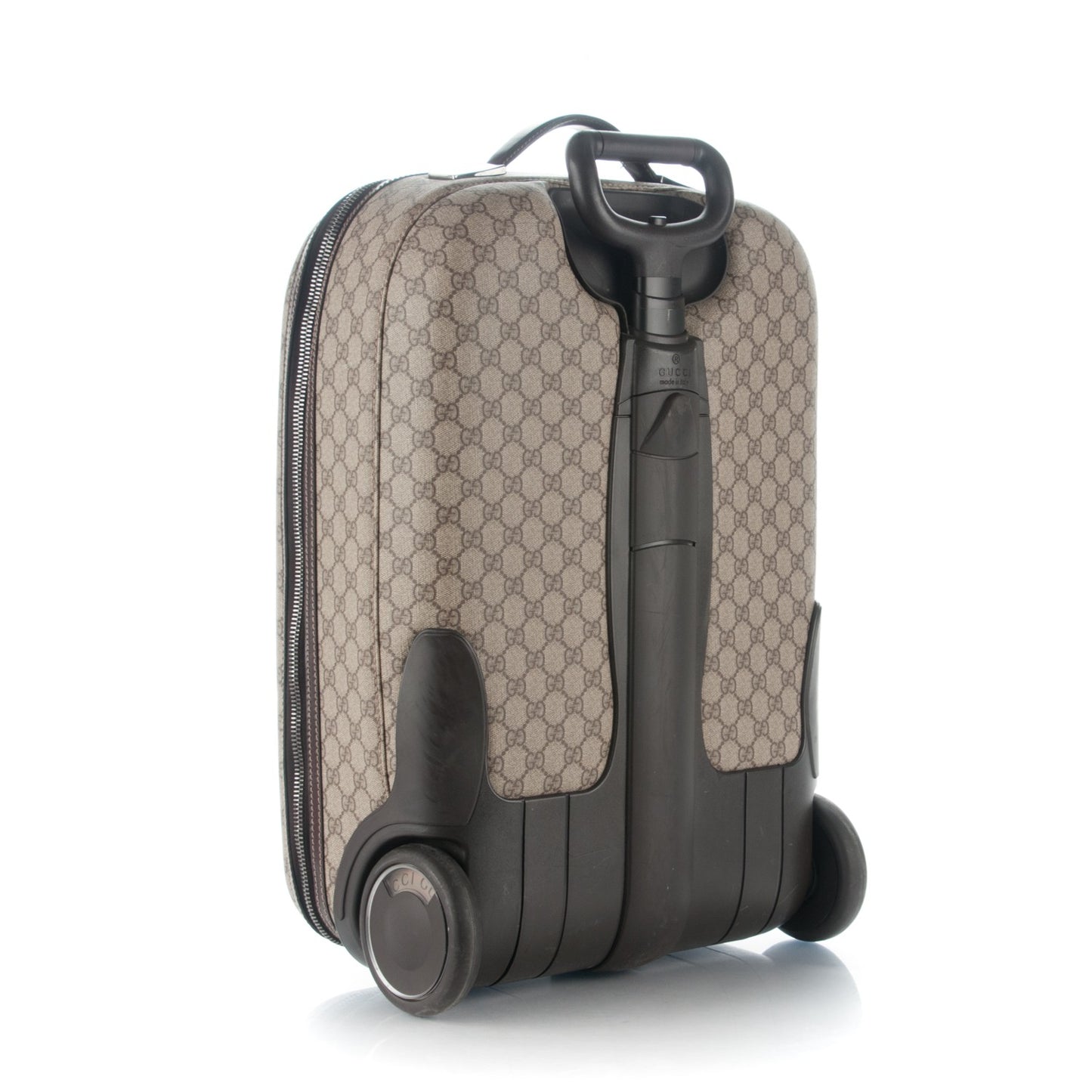 GG Plus Monogram Small Interlocking G Trolley Brown