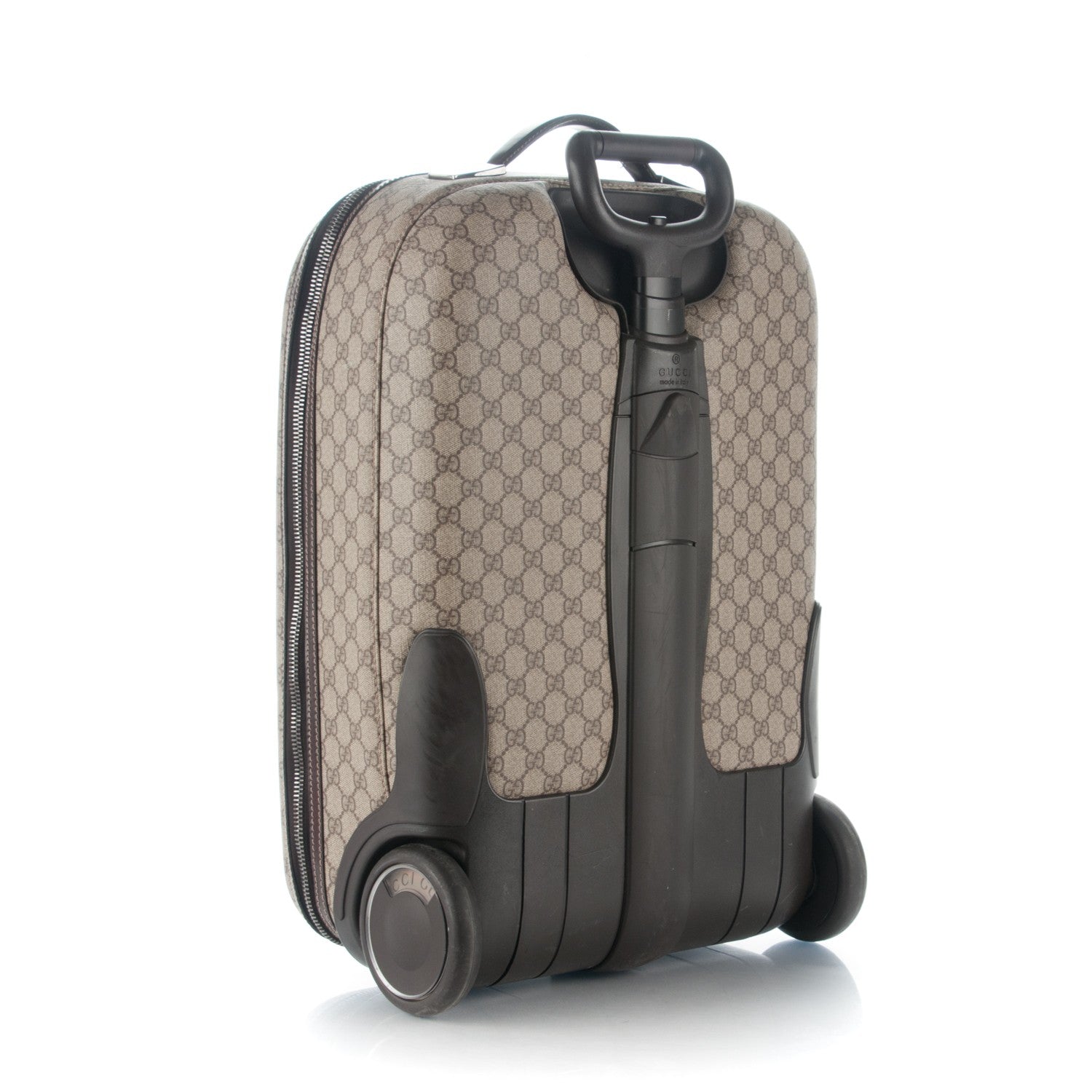 Gucci GG Plus Monogram Small Interlocking G Trolley Brown 3 of 13