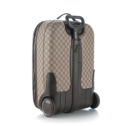 Gucci GG Plus Monogram Small Interlocking G Trolley Brown 3 of 13