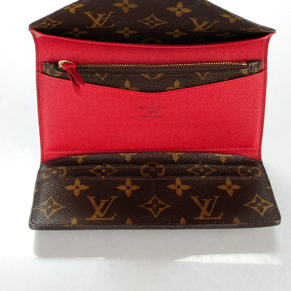 Louis Vuitton Monogram Josephine Wallet Red 6 of 8