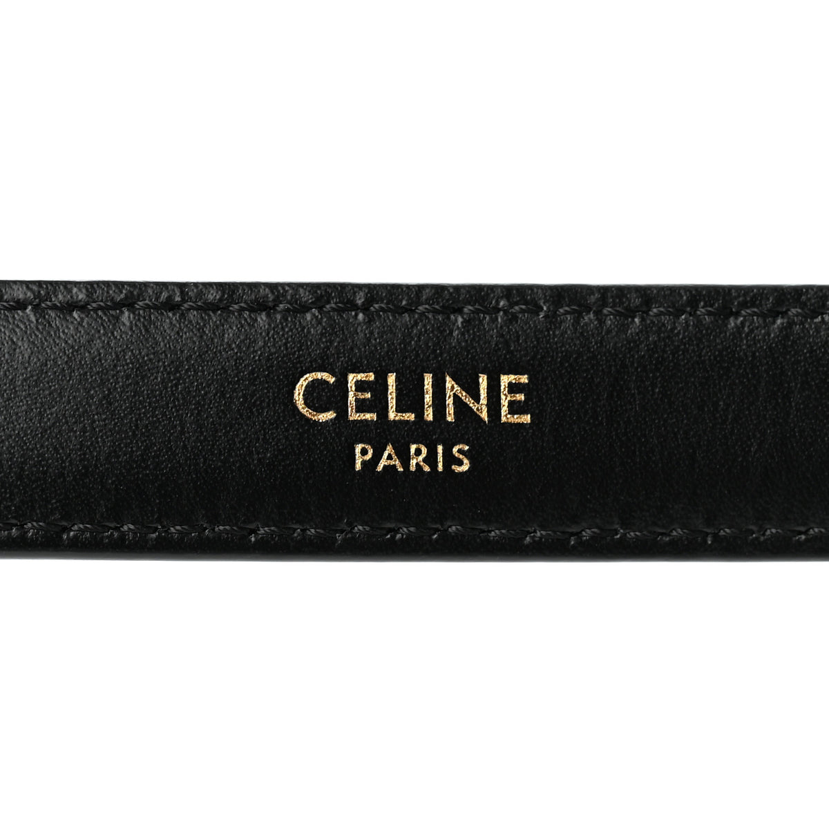 Box Calfskin Small 18mm Triomphe Belt 75 30 Black
