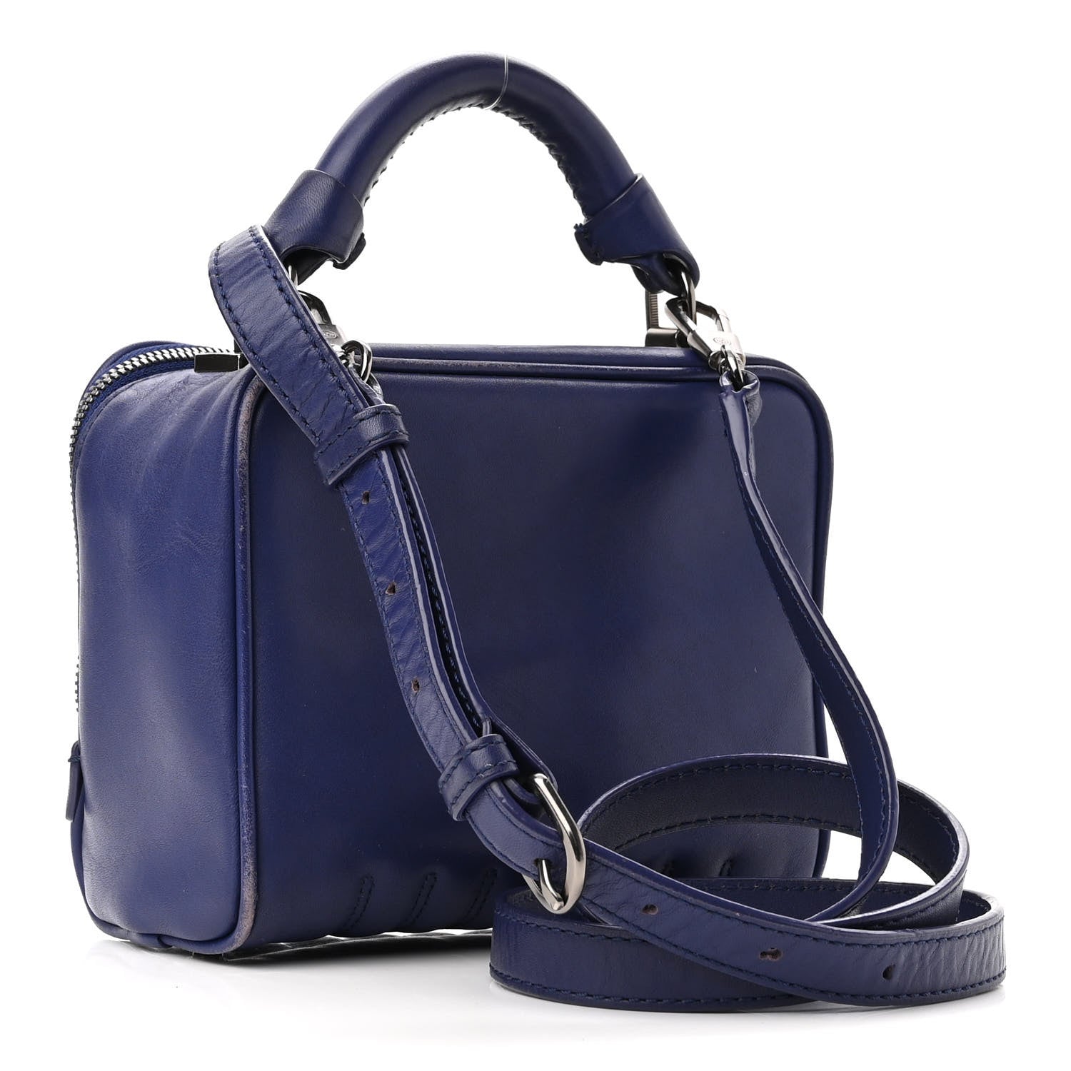 3.1 Phillip Lim Calfskin Small Ryder Satchel Ultramarine 2 of 9