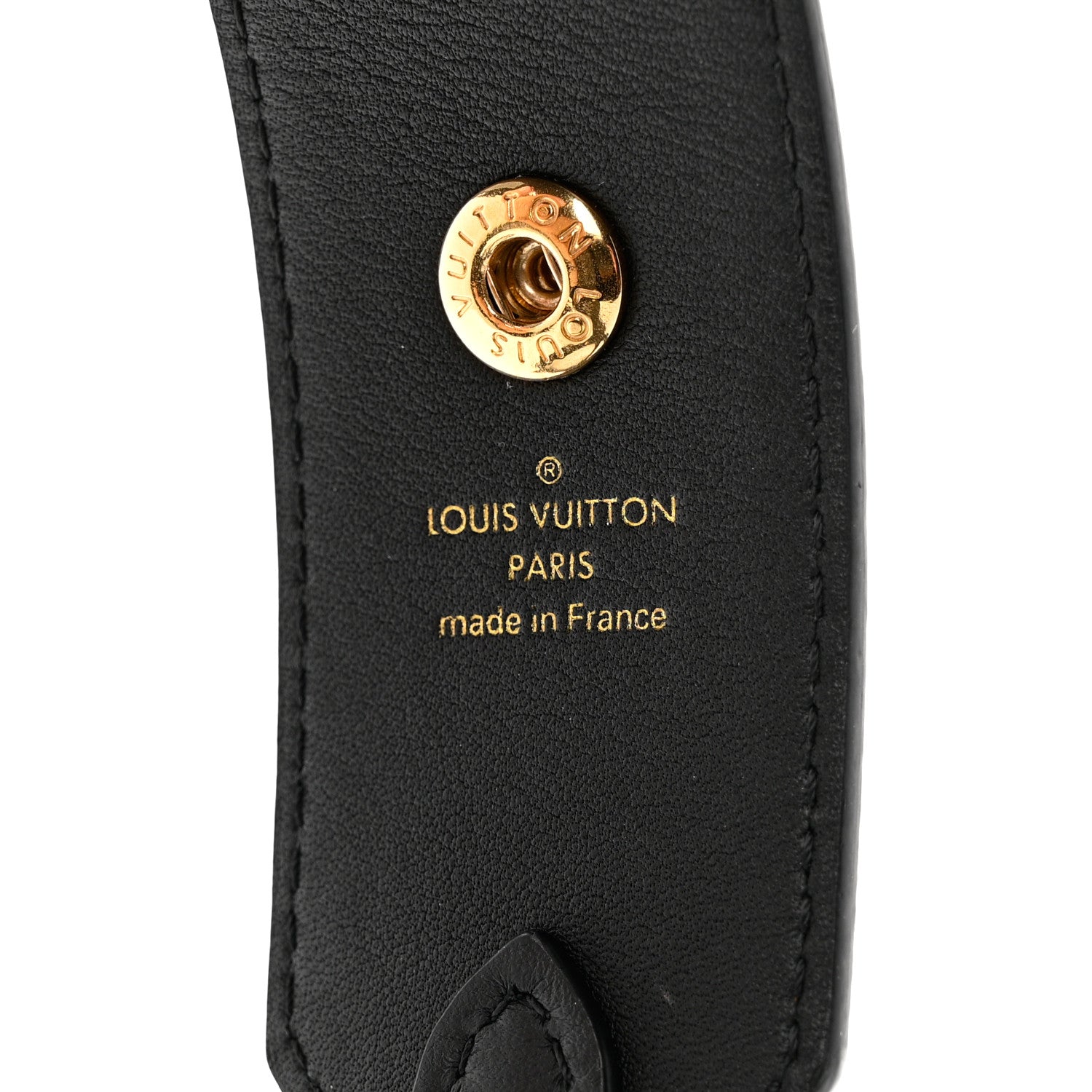Louis Vuitton Monogram Adjustable Bandouliere Shoulder Strap Black 3 of 5