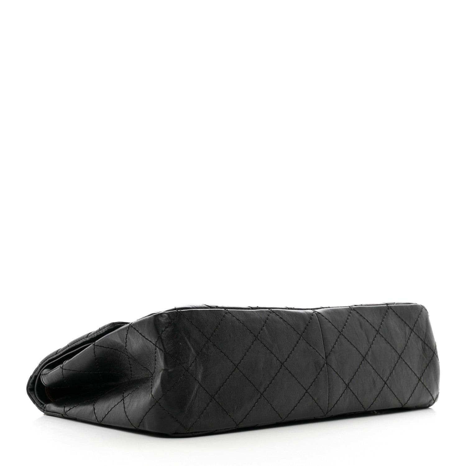 Chanel Aged Calfskin Quilted 2.55 Reissue 227 Flap Black 4 of 11