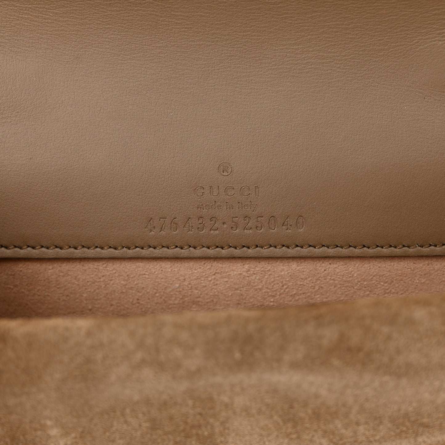 GG Supreme Monogram Super Mini Dionysus Shoulder Bag Taupe