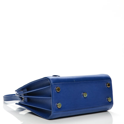 Saint Laurent Calfskin Nano Sac De Jour Royal Blue 4 of 7