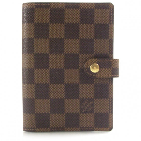 Louis Vuitton Damier Ebene Small Ring Agenda 1 of 7