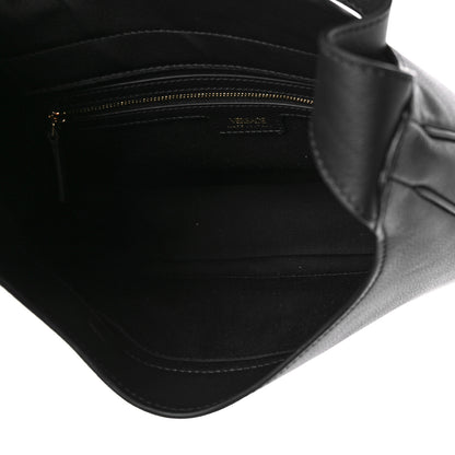 Versace Calfskin La Medusa Medium Hobo Crossbody Black 5 of 8