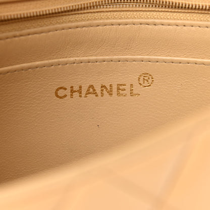 Chanel Lambskin Quilted Small Single Flap Beige 6 of 10