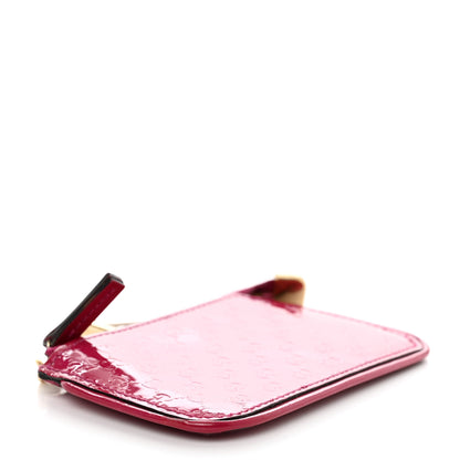 Gucci Patent Microguccissima Key Case Rose Bed 4 of 7