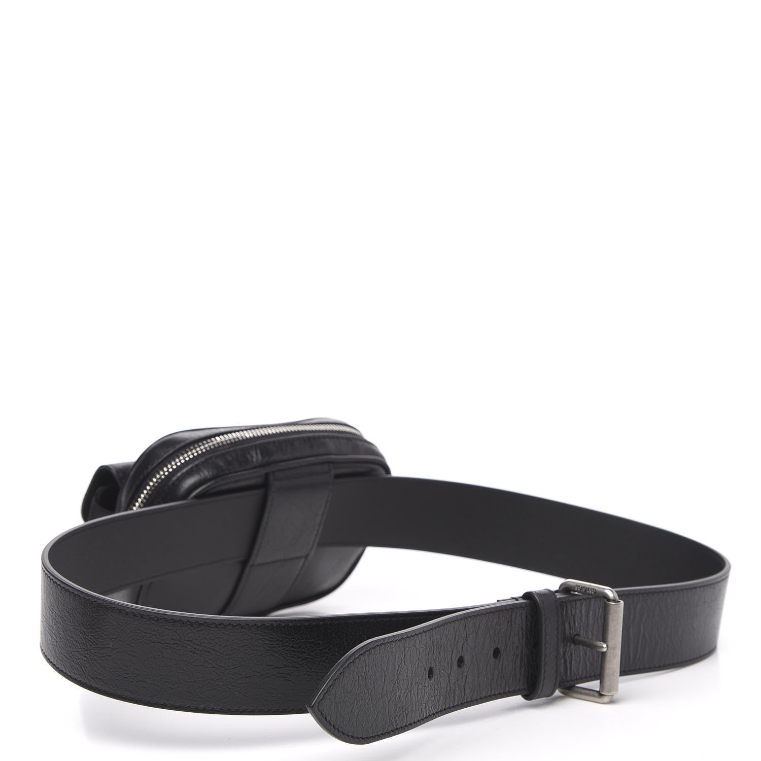 Gucci Fluffy Calfskin Mini Morpheus Belt Bag 90 36 Black 3 of 11