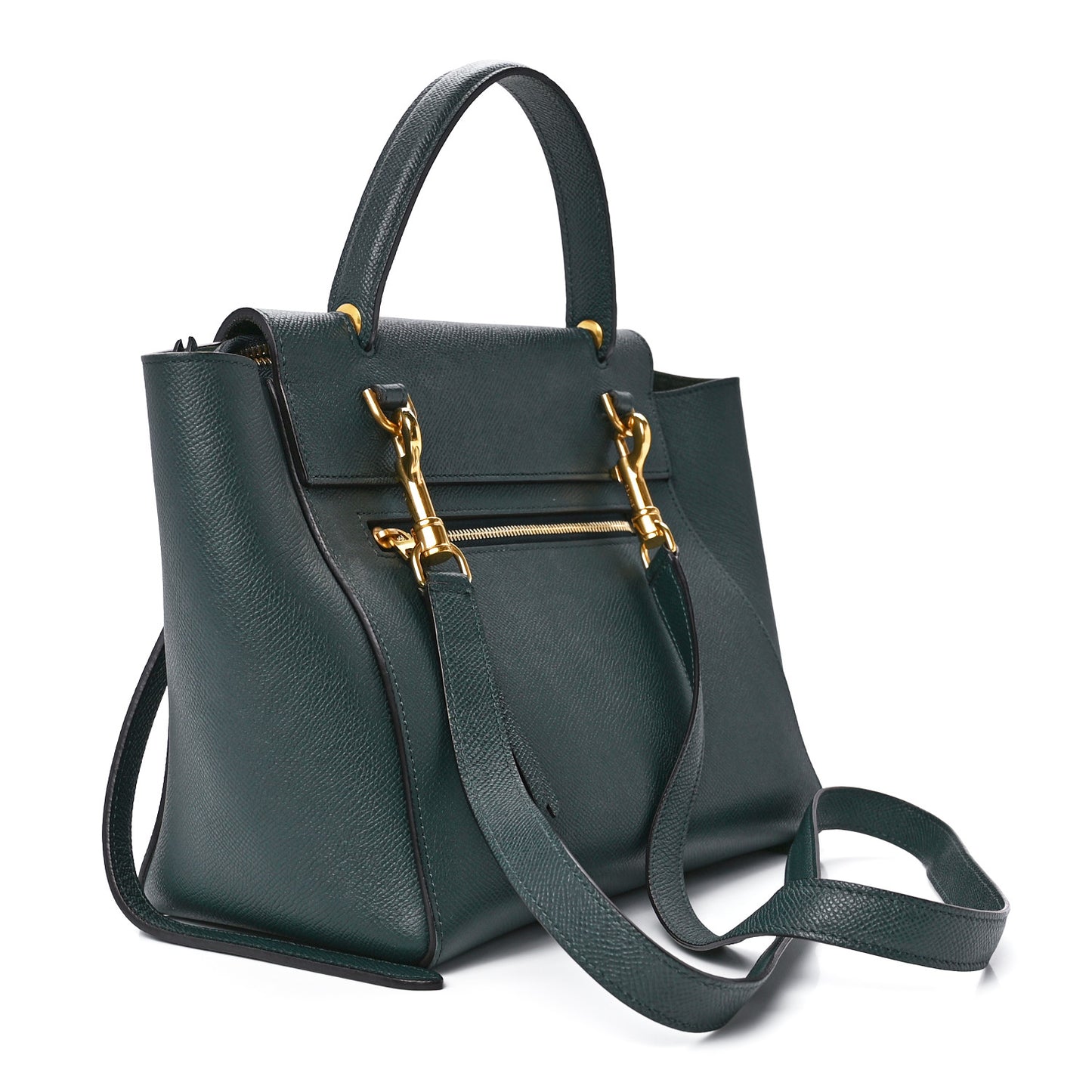 Grained Calfskin Micro Belt Bag Amazone