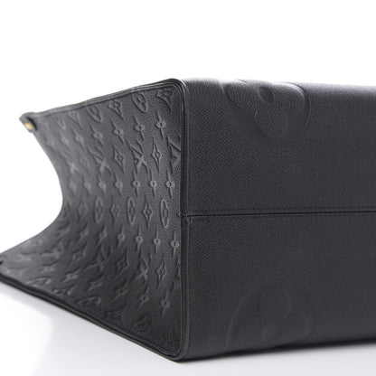 Louis Vuitton Empreinte Monogram Giant Onthego GM Black 8 of 9