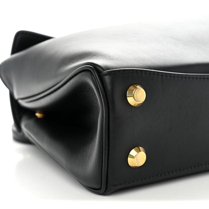 Balenciaga Natural Smooth Calfskin Mini Rodeo Top Handle Handbag Black 9 of 10