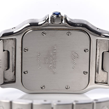 Cartier Stainless Steel 29mm Santos De Galbee Quartz Watch 5 of 6