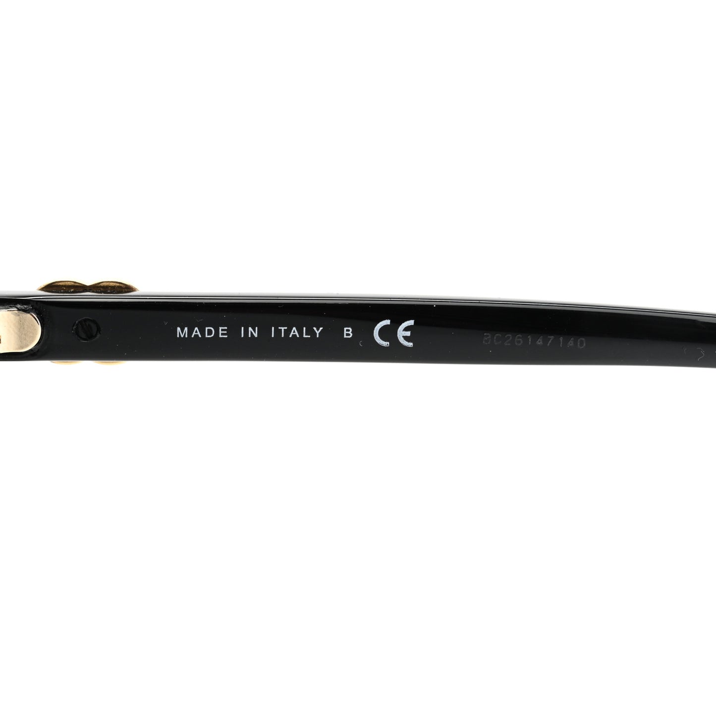 Acetate Cat Eye CC Sunglasses 5432-A Black