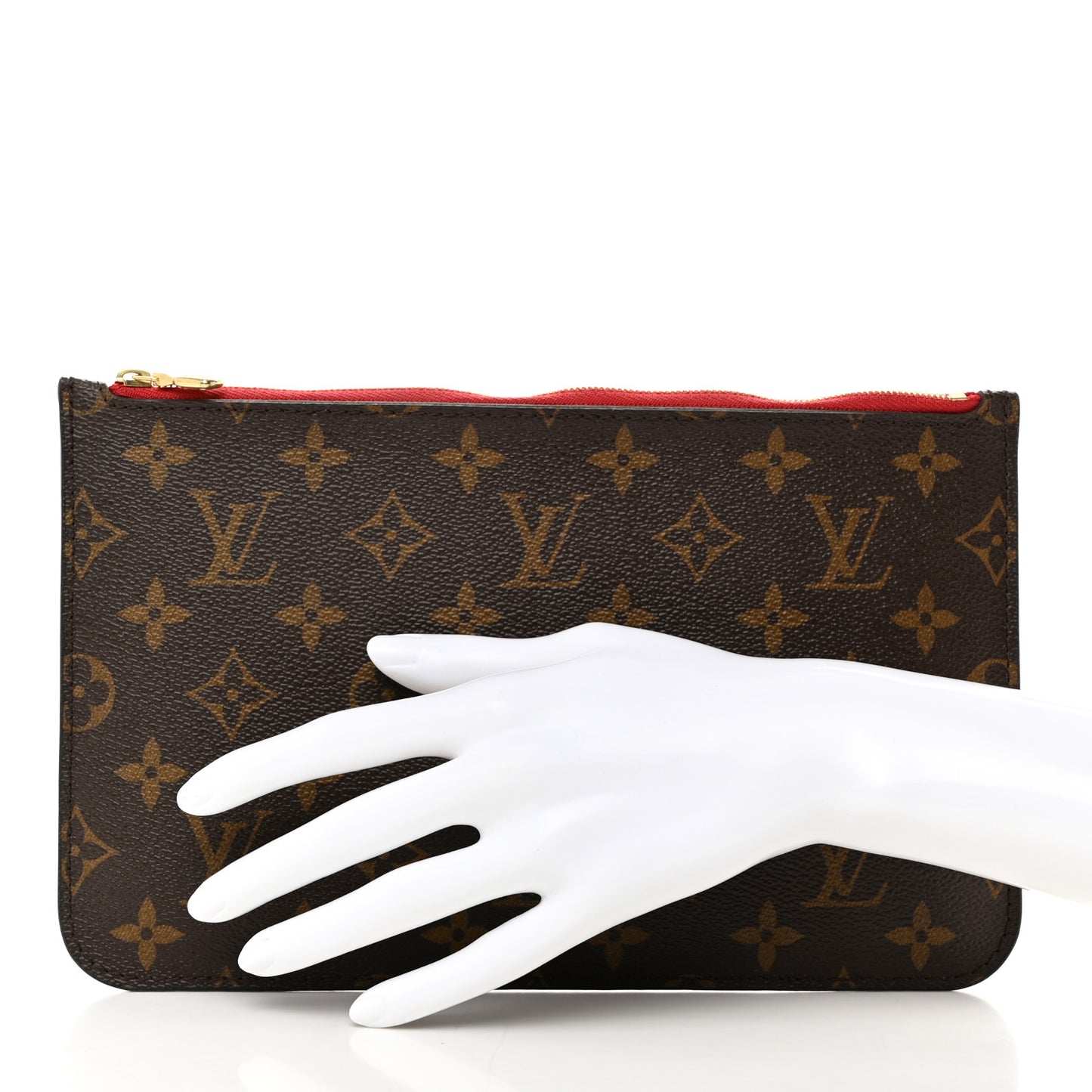Monogram Neverfull MM GM Pochette Cherry