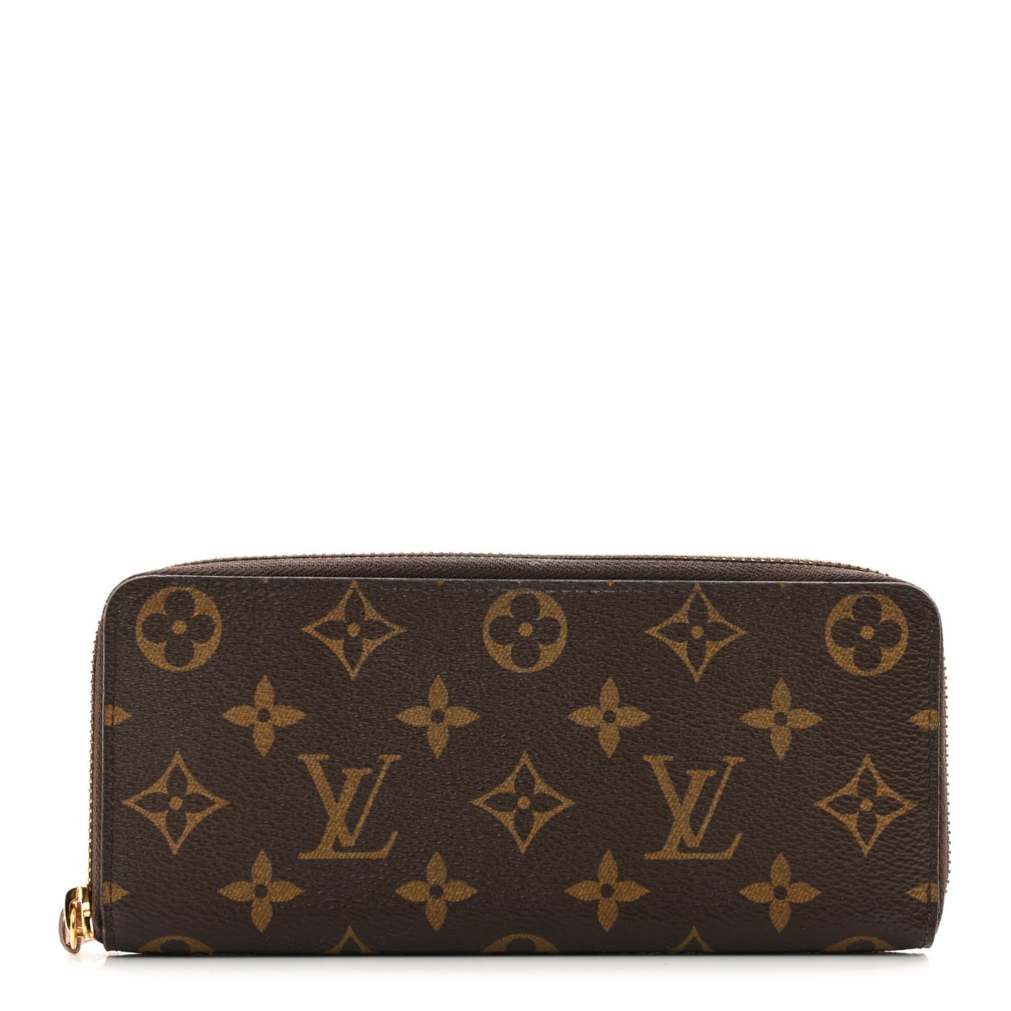 Monogram Clemence Wallet Rose Ballerine